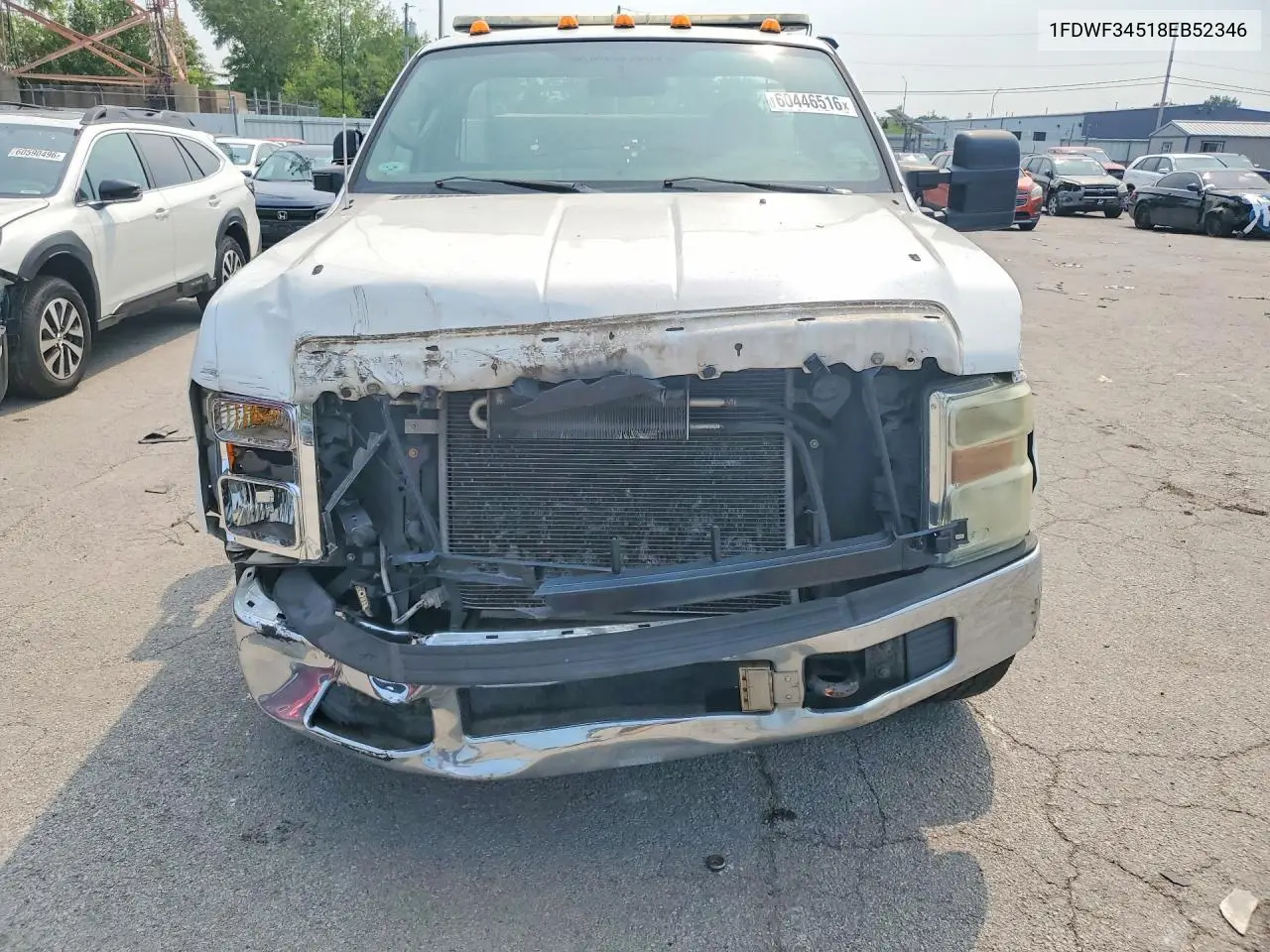 2008 Ford F350 Super Duty VIN: 1FDWF34518EB52346 Lot: 60446516