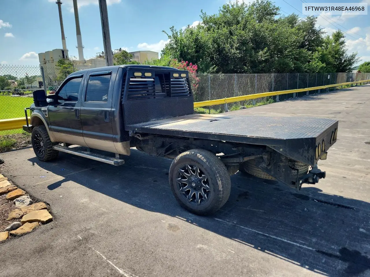 2008 Ford F350 Srw Super Duty VIN: 1FTWW31R48EA46968 Lot: 60510486