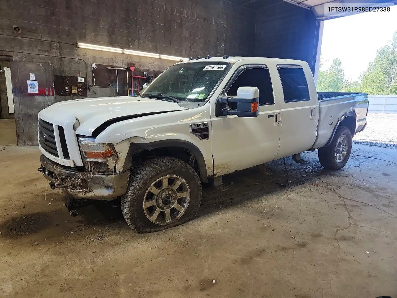 2008 Ford F350 Srw Super Duty VIN: 1FTSW31R98ED27338 Lot: 60597796