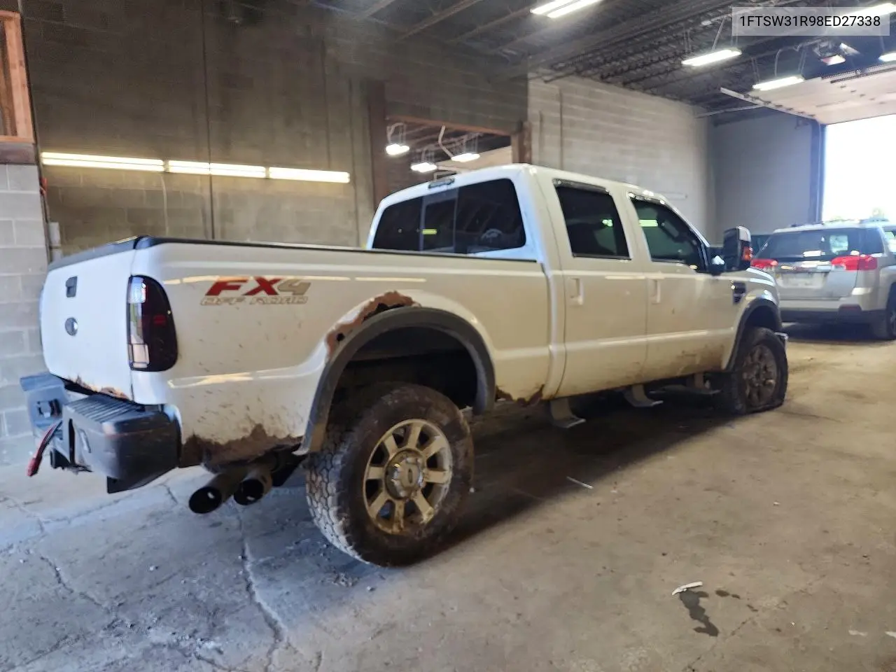2008 Ford F350 Srw Super Duty VIN: 1FTSW31R98ED27338 Lot: 60597796