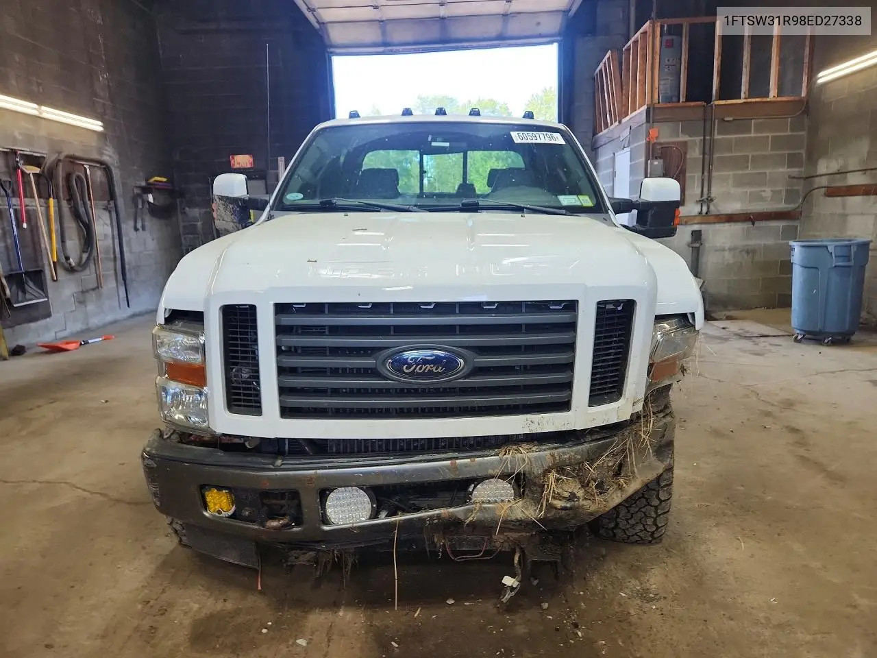2008 Ford F350 Srw Super Duty VIN: 1FTSW31R98ED27338 Lot: 60597796