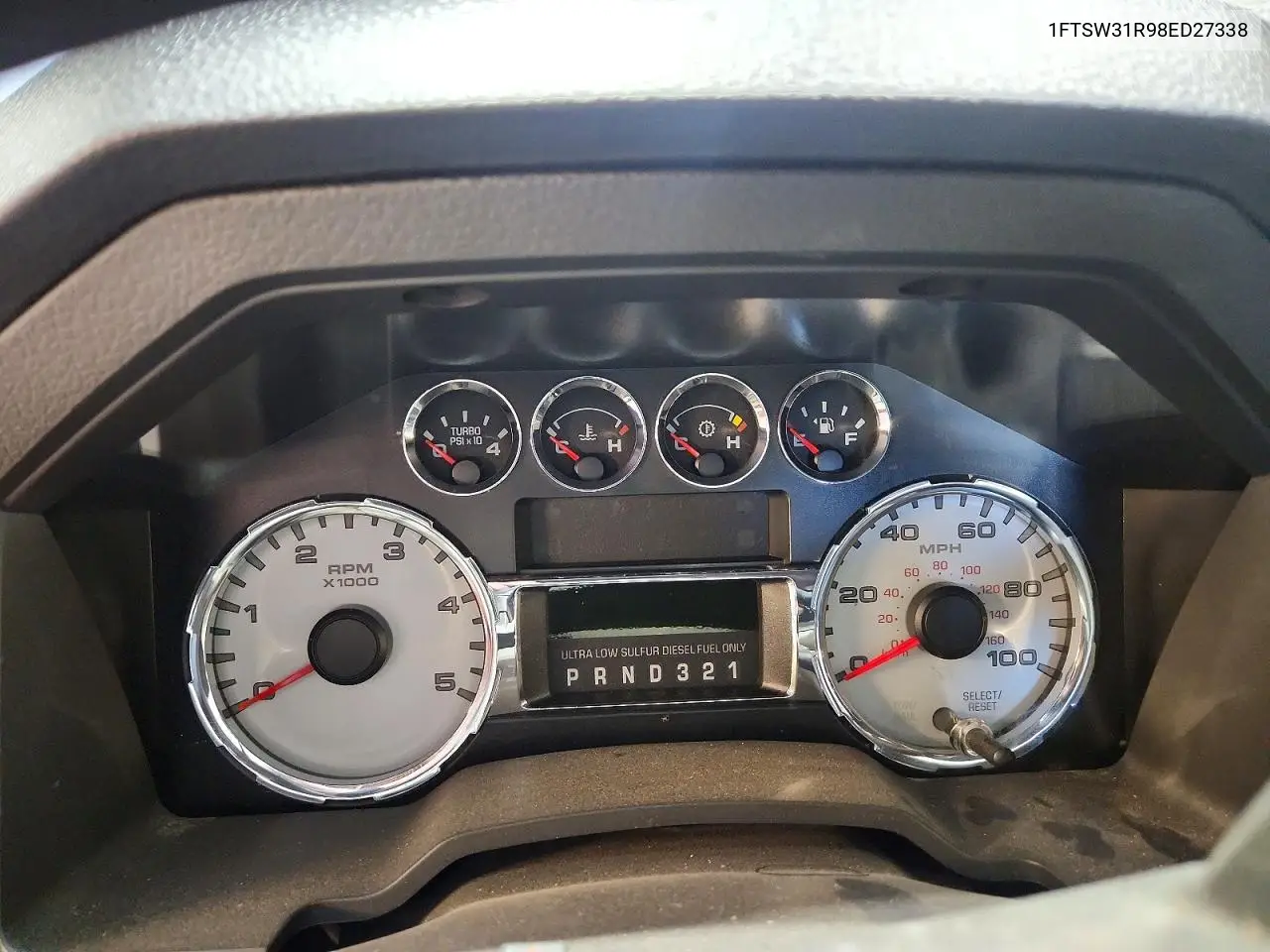 2008 Ford F350 Srw Super Duty VIN: 1FTSW31R98ED27338 Lot: 60597796