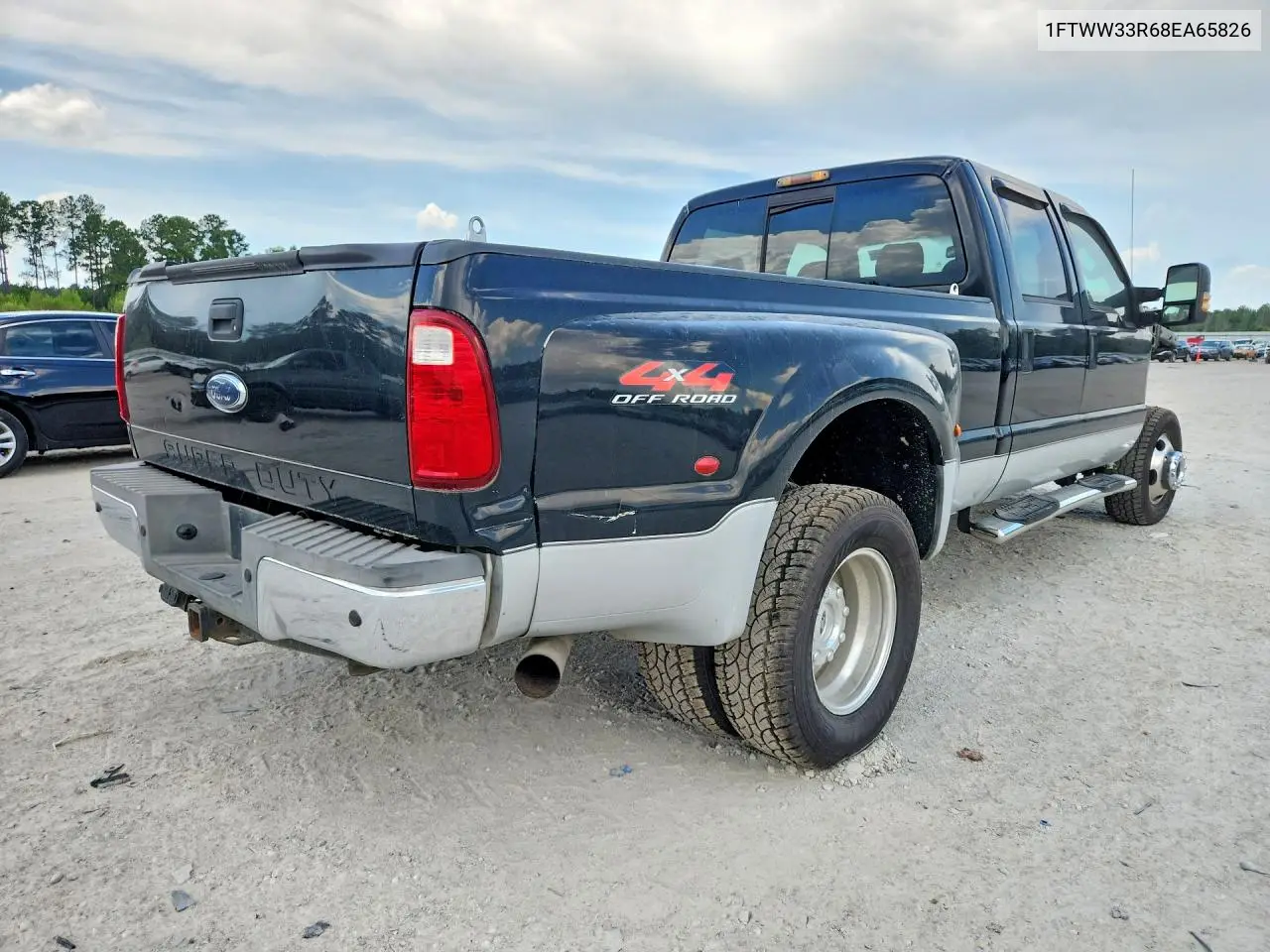 2008 Ford F350 Super Duty VIN: 1FTWW33R68EA65826 Lot: 60640416