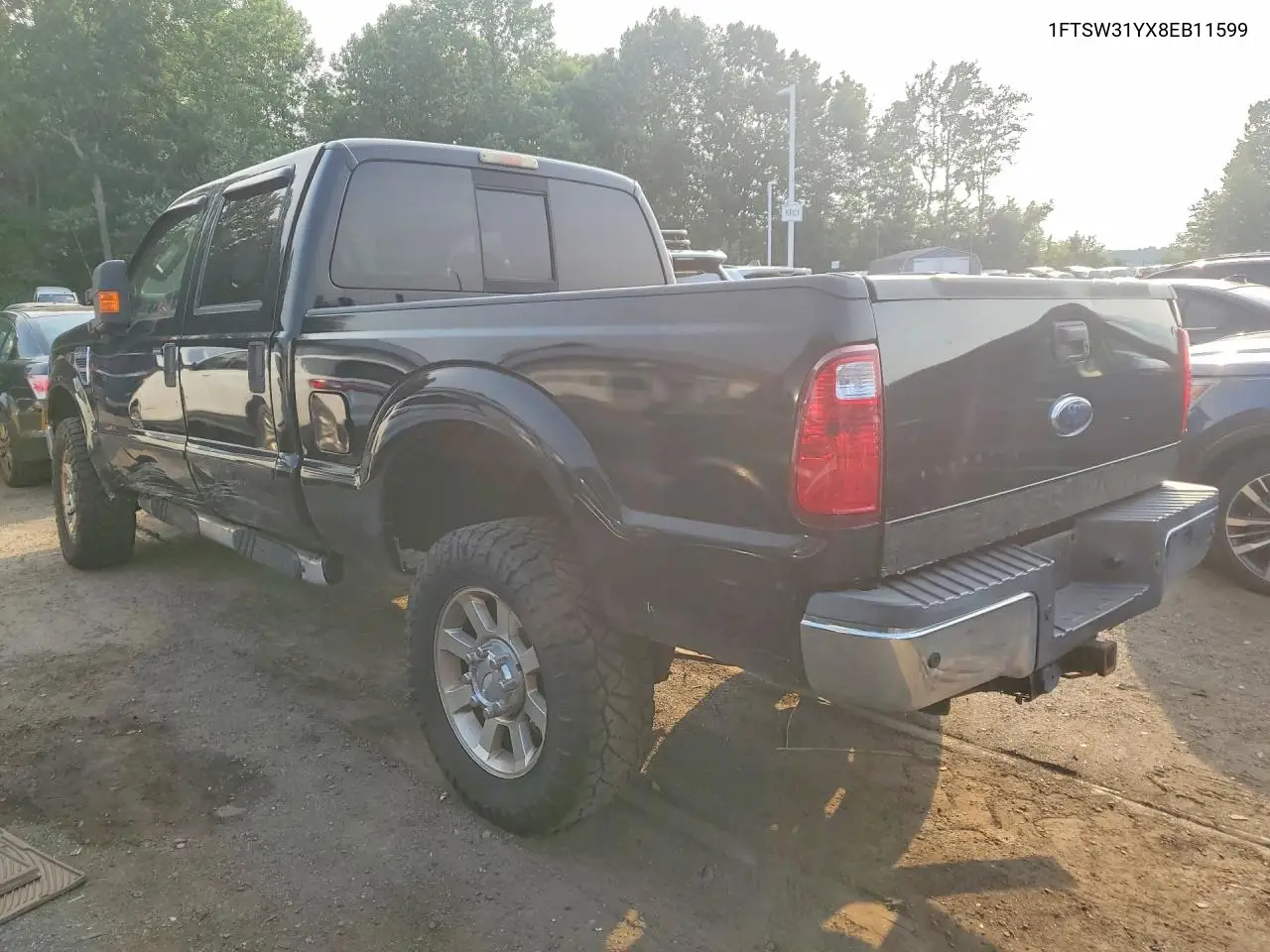 2008 Ford F350 Srw Super Duty VIN: 1FTSW31YX8EB11599 Lot: 60754666