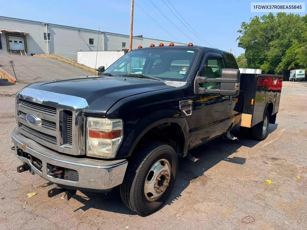 2008 Ford F350 Super VIN: 1FDWX37R08EA55845 Lot: 61571096
