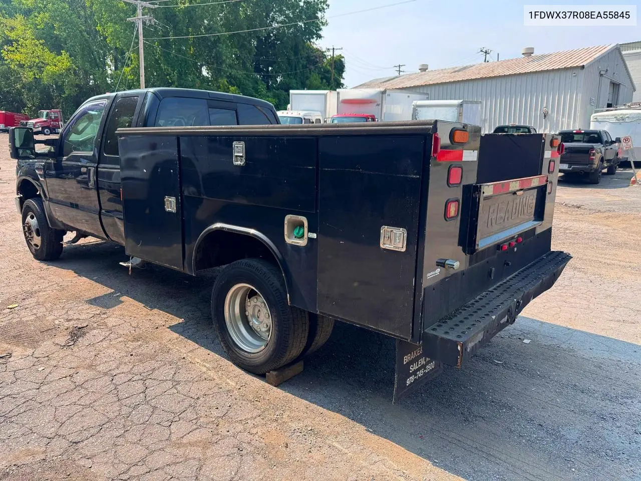 2008 Ford F350 Super VIN: 1FDWX37R08EA55845 Lot: 61571096