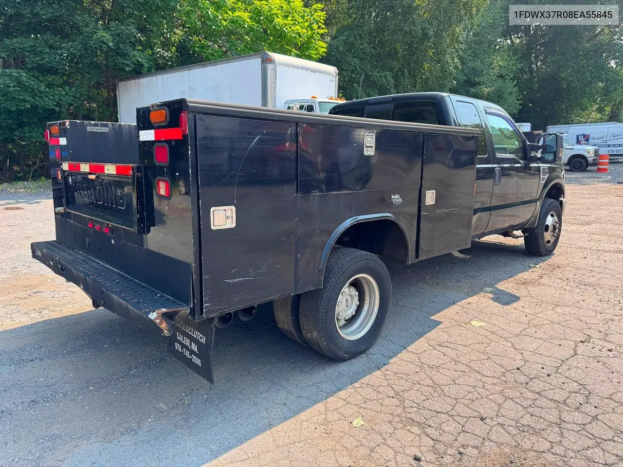 2008 Ford F350 Super VIN: 1FDWX37R08EA55845 Lot: 61571096