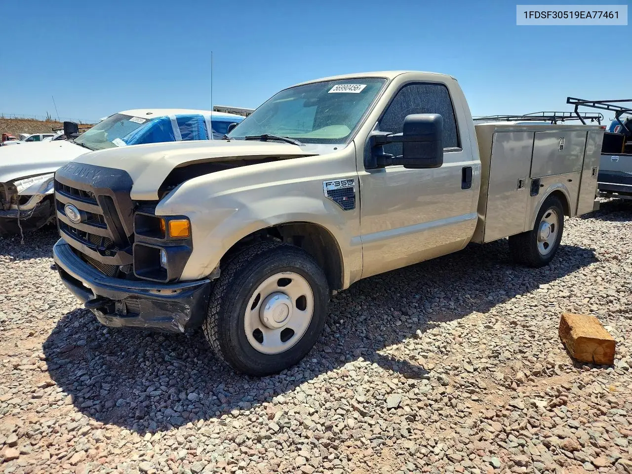 2009 Ford F350 Super Duty VIN: 1FDSF30519EA77461 Lot: 56990456
