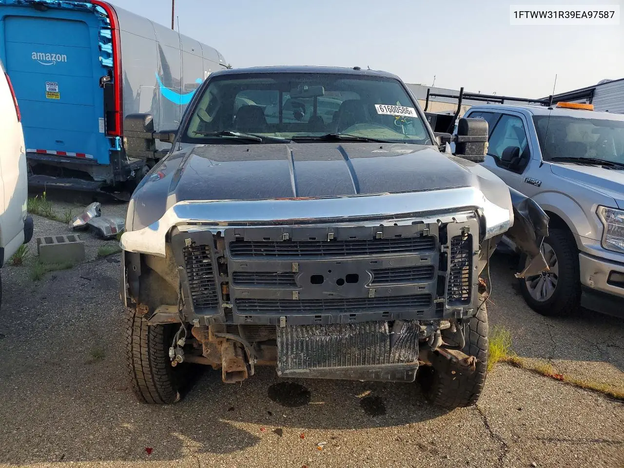 2009 Ford F350 Super Duty VIN: 1FTWW31R39EA97587 Lot: 61600586