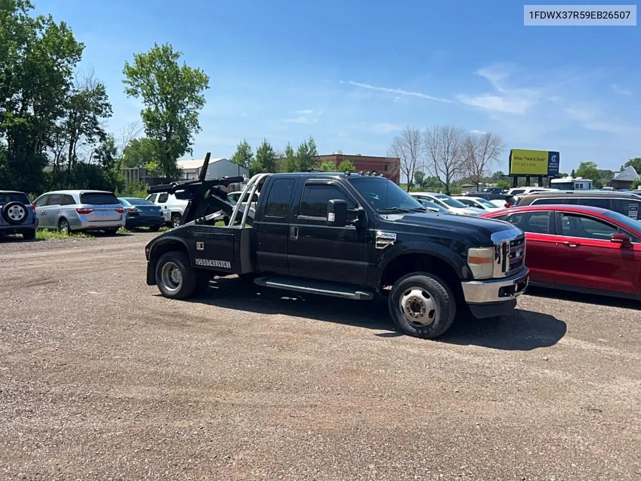 2009 Ford F350 Super Duty VIN: 1FDWX37R59EB26507 Lot: 62002016