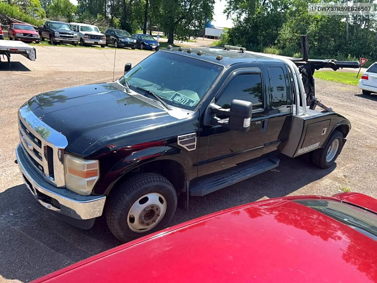 2009 Ford F350 Super Duty VIN: 1FDWX37R59EB26507 Lot: 62002016