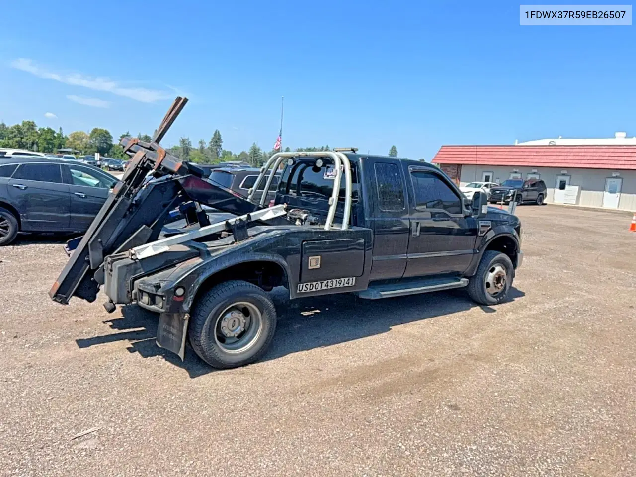 2009 Ford F350 Super Duty VIN: 1FDWX37R59EB26507 Lot: 62002016