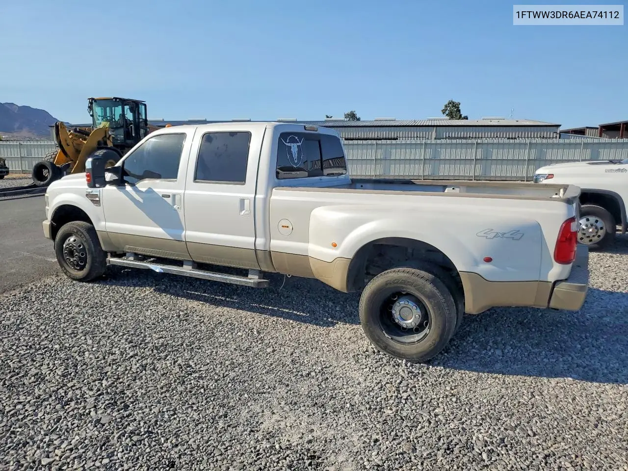 1FTWW3DR6AEA74112 2010 Ford F350 Super Duty