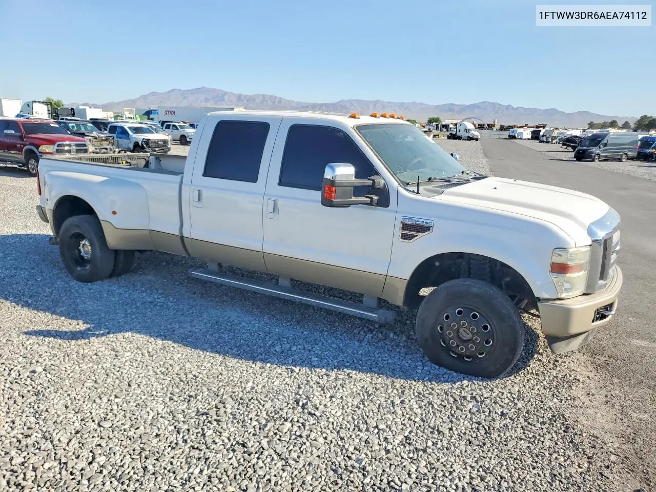 1FTWW3DR6AEA74112 2010 Ford F350 Super Duty