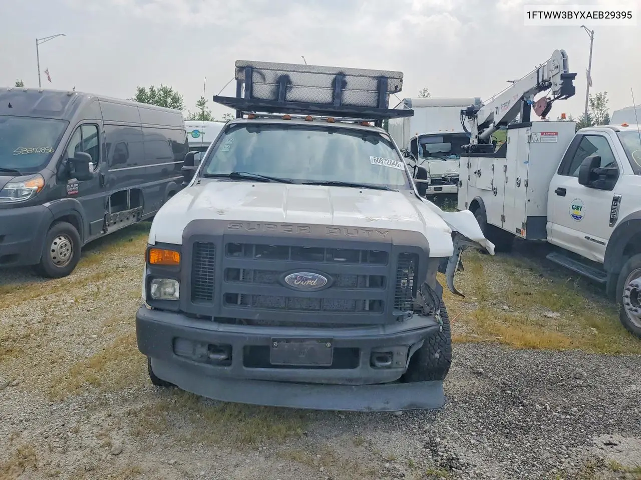 2010 Ford F350 Super Duty VIN: 1FTWW3BYXAEB29395 Lot: 60872046