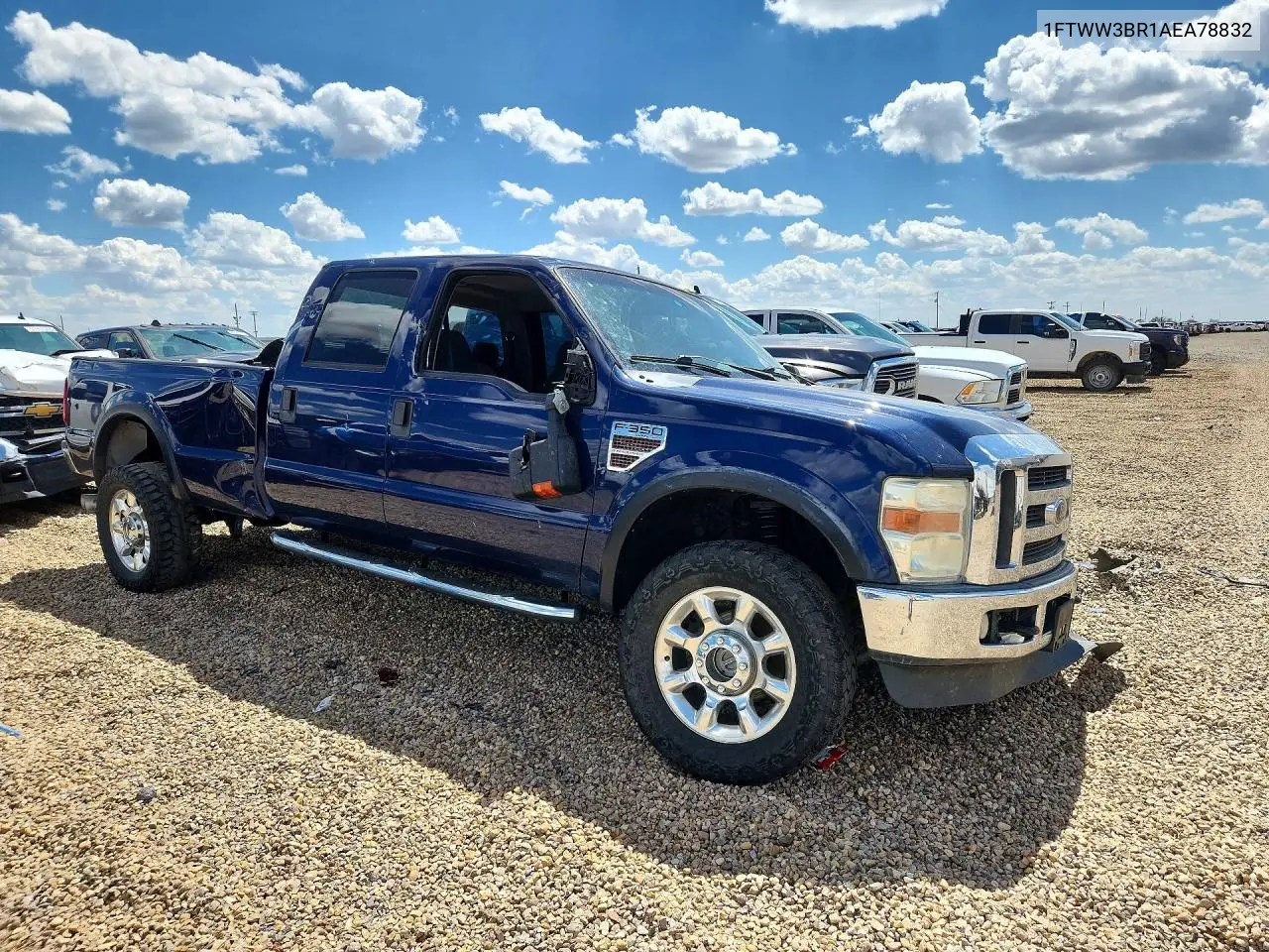 2010 Ford F350 Super Duty VIN: 1FTWW3BR1AEA78832 Lot: 60887856