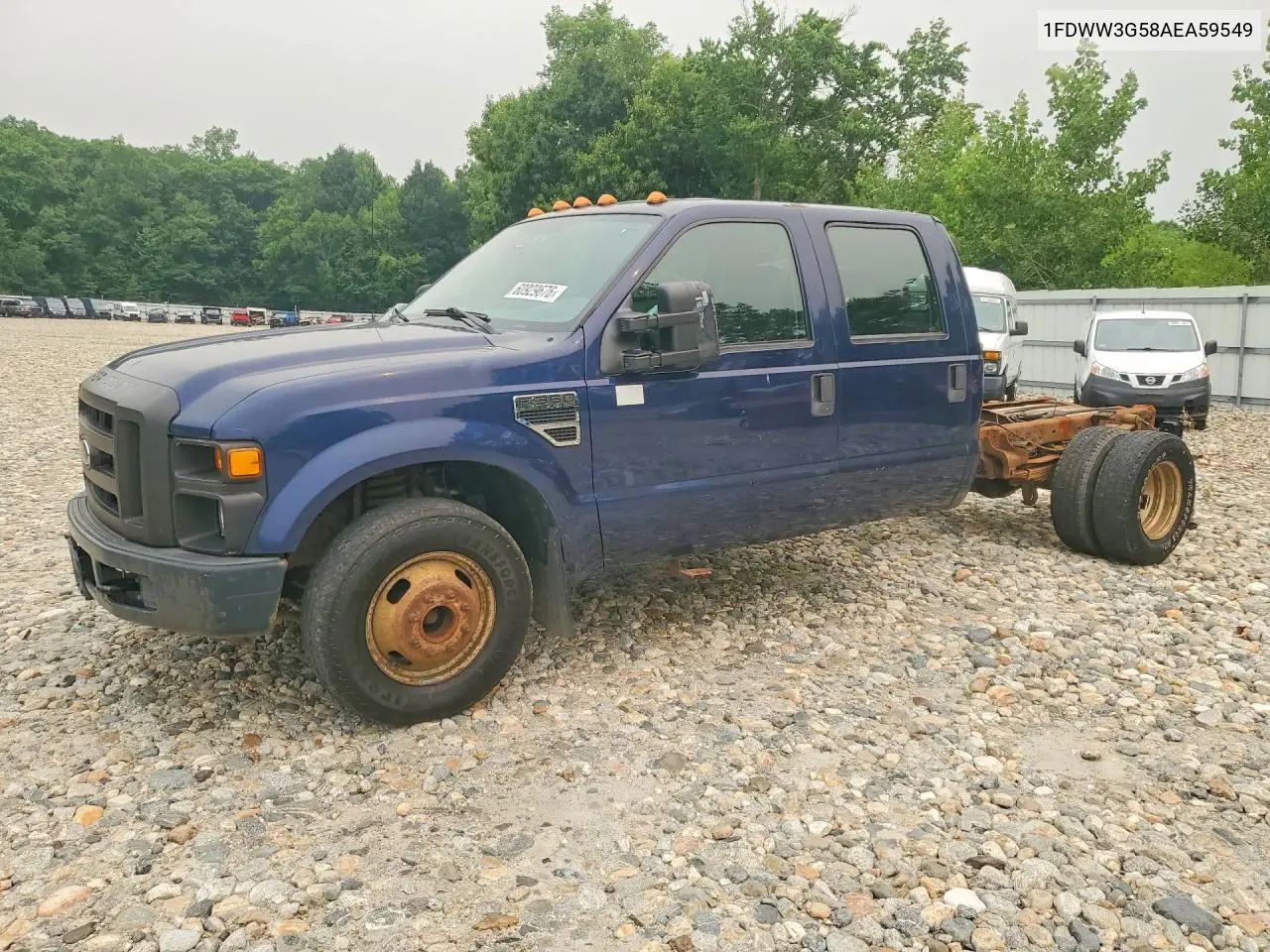 2010 Ford F350 Super Duty VIN: 1FDWW3G58AEA59549 Lot: 60929676