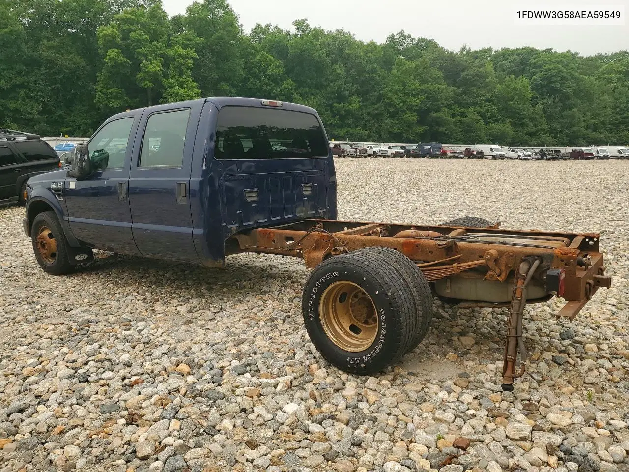 2010 Ford F350 Super Duty VIN: 1FDWW3G58AEA59549 Lot: 60929676