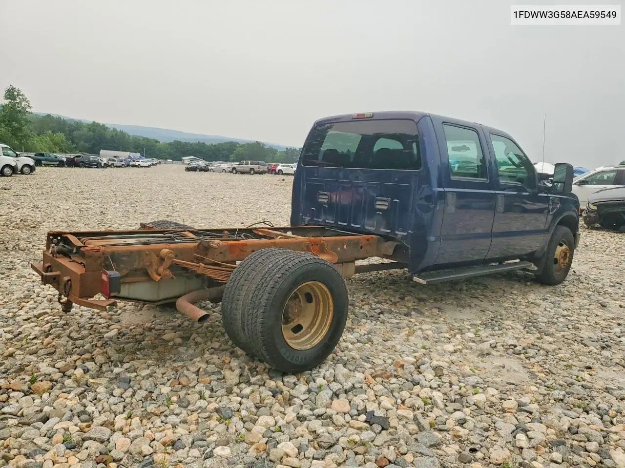 2010 Ford F350 Super Duty VIN: 1FDWW3G58AEA59549 Lot: 60929676