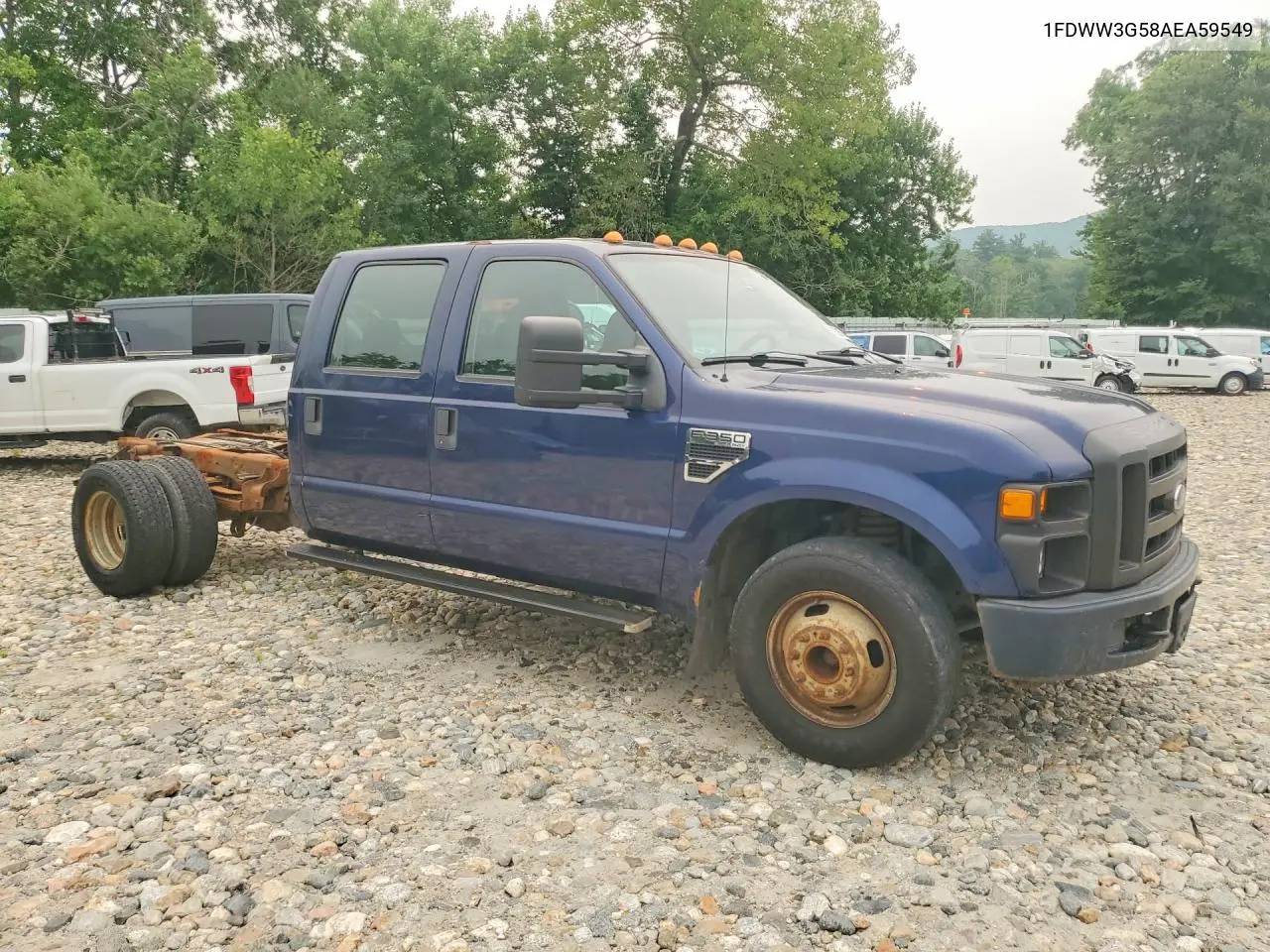 2010 Ford F350 Super Duty VIN: 1FDWW3G58AEA59549 Lot: 60929676