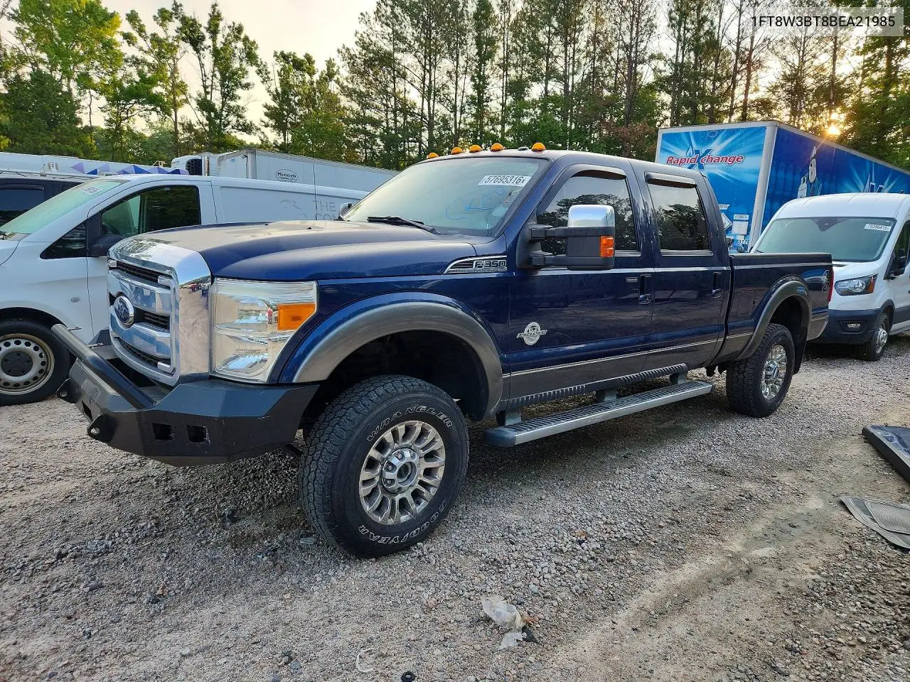 2011 Ford F350 Super Duty VIN: 1FT8W3BT8BEA21985 Lot: 57695316