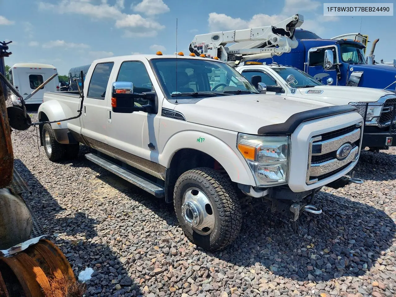 2011 Ford F350 Super Duty VIN: 1FT8W3DT7BEB24490 Lot: 60313056