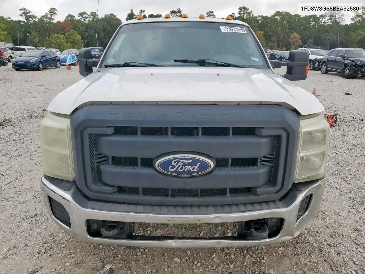 1FD8W3G66BEA32580 2011 Ford F350 Flatbed Truck