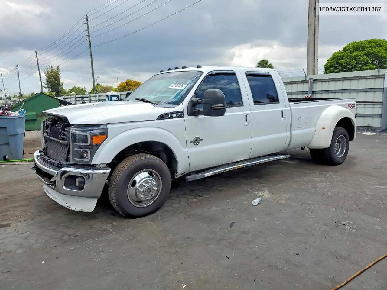 1FD8W3GTXCEB41387 2012 Ford F350 Super Duty