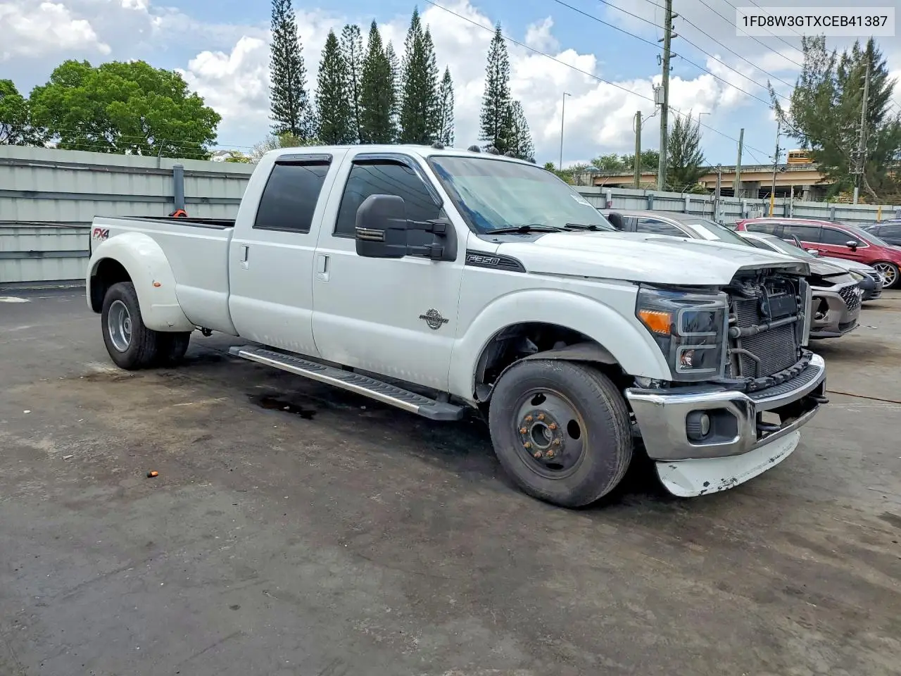 1FD8W3GTXCEB41387 2012 Ford F350 Super Duty