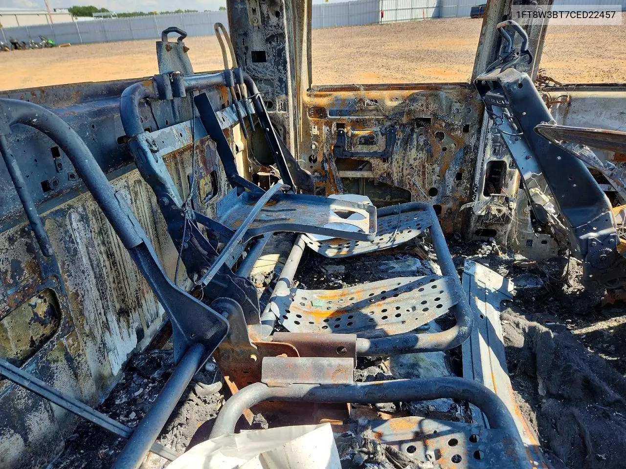 2012 Ford F350 Super Duty VIN: 1FT8W3BT7CED22457 Lot: 59817166
