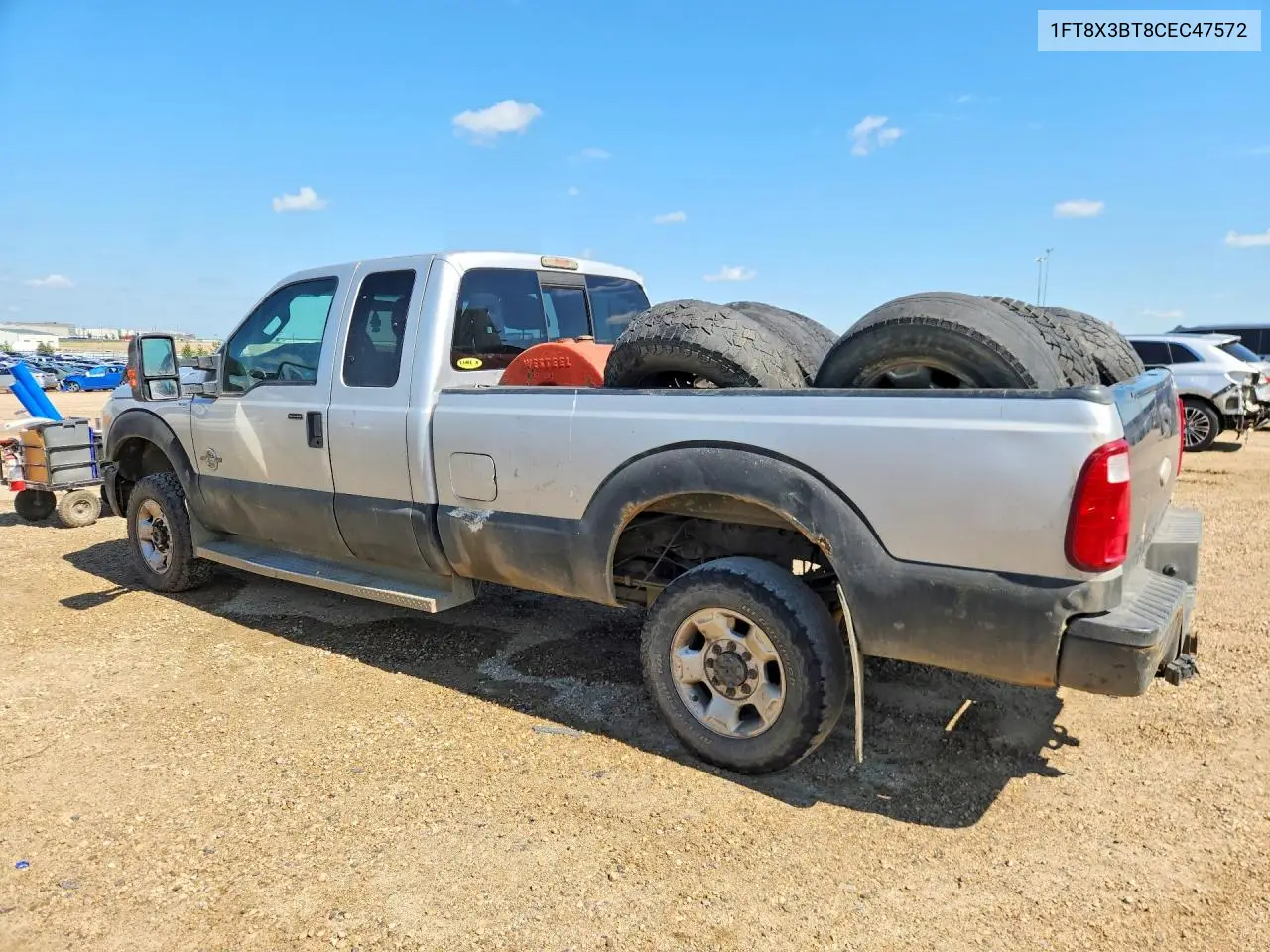 2012 Ford F350 Super Duty VIN: 1FT8X3BT8CEC47572 Lot: 60841126