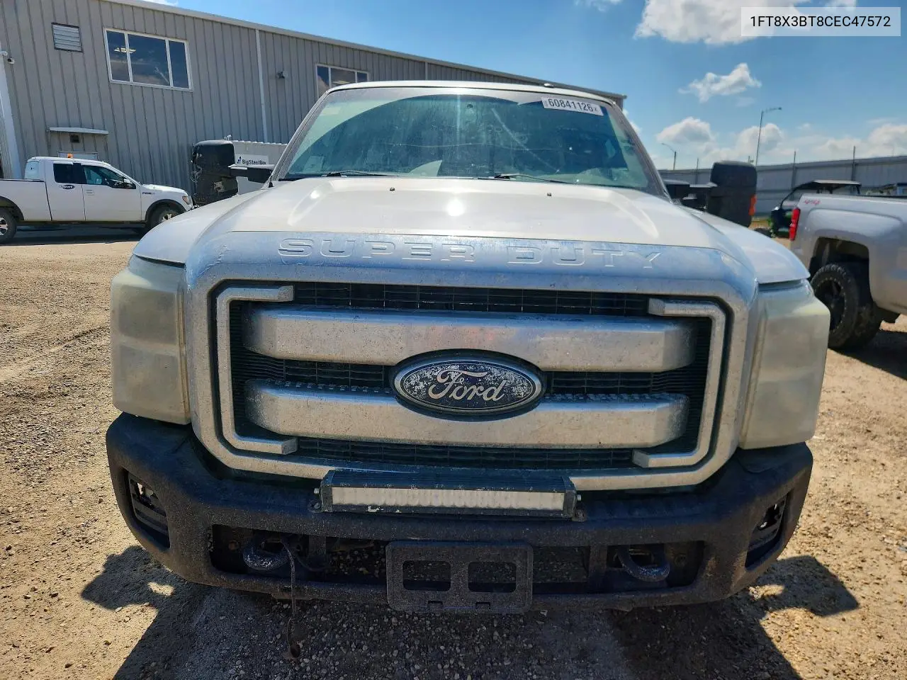 2012 Ford F350 Super Duty VIN: 1FT8X3BT8CEC47572 Lot: 60841126