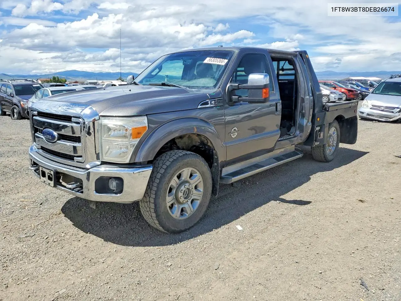 2013 Ford F350 Super Duty VIN: 1FT8W3BT8DEB26674 Lot: 56305366