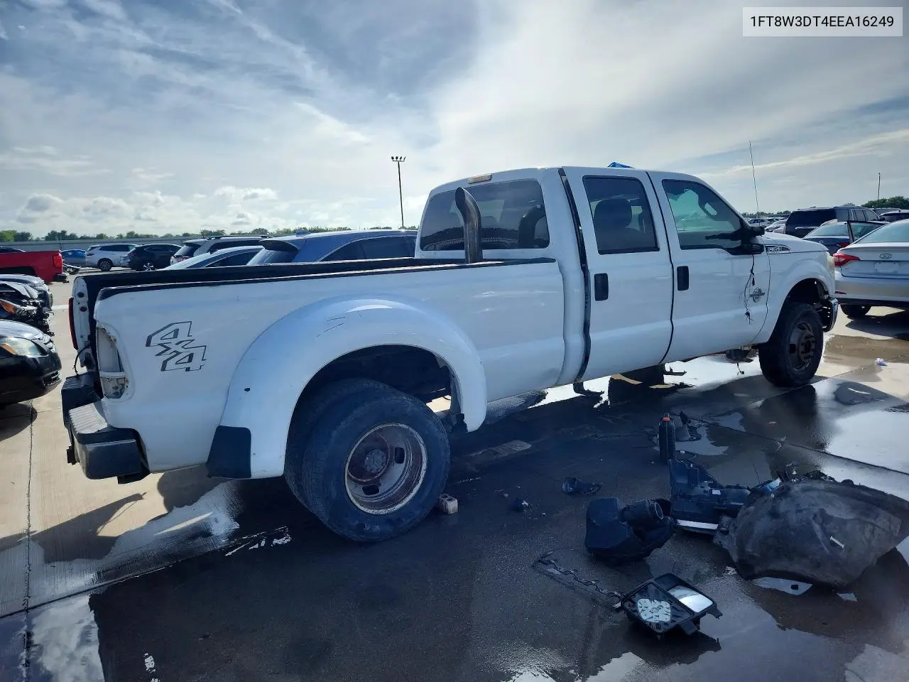 2014 Ford F350 Super Duty VIN: 1FT8W3DT4EEA16249 Lot: 60675856