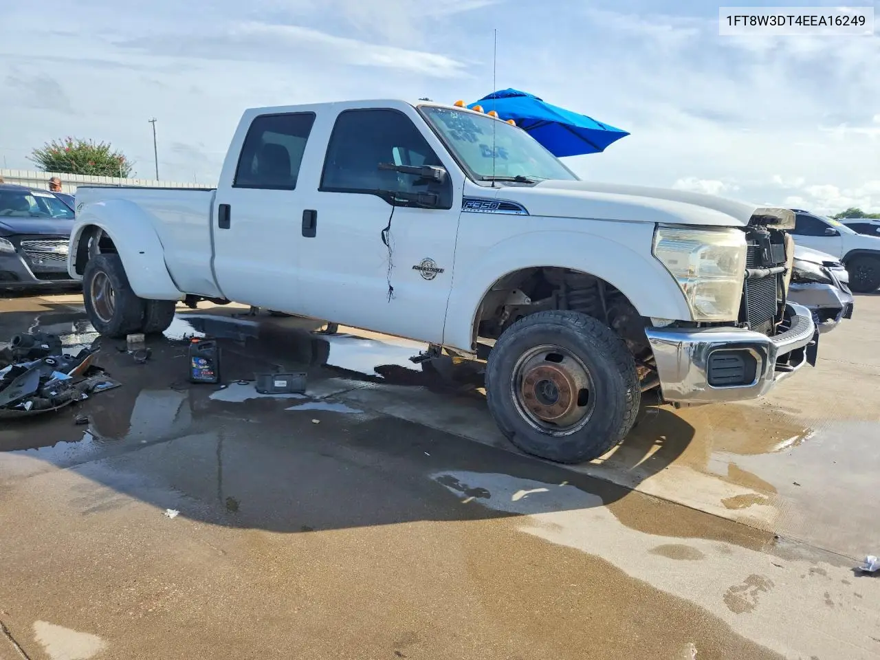 2014 Ford F350 Super Duty VIN: 1FT8W3DT4EEA16249 Lot: 60675856