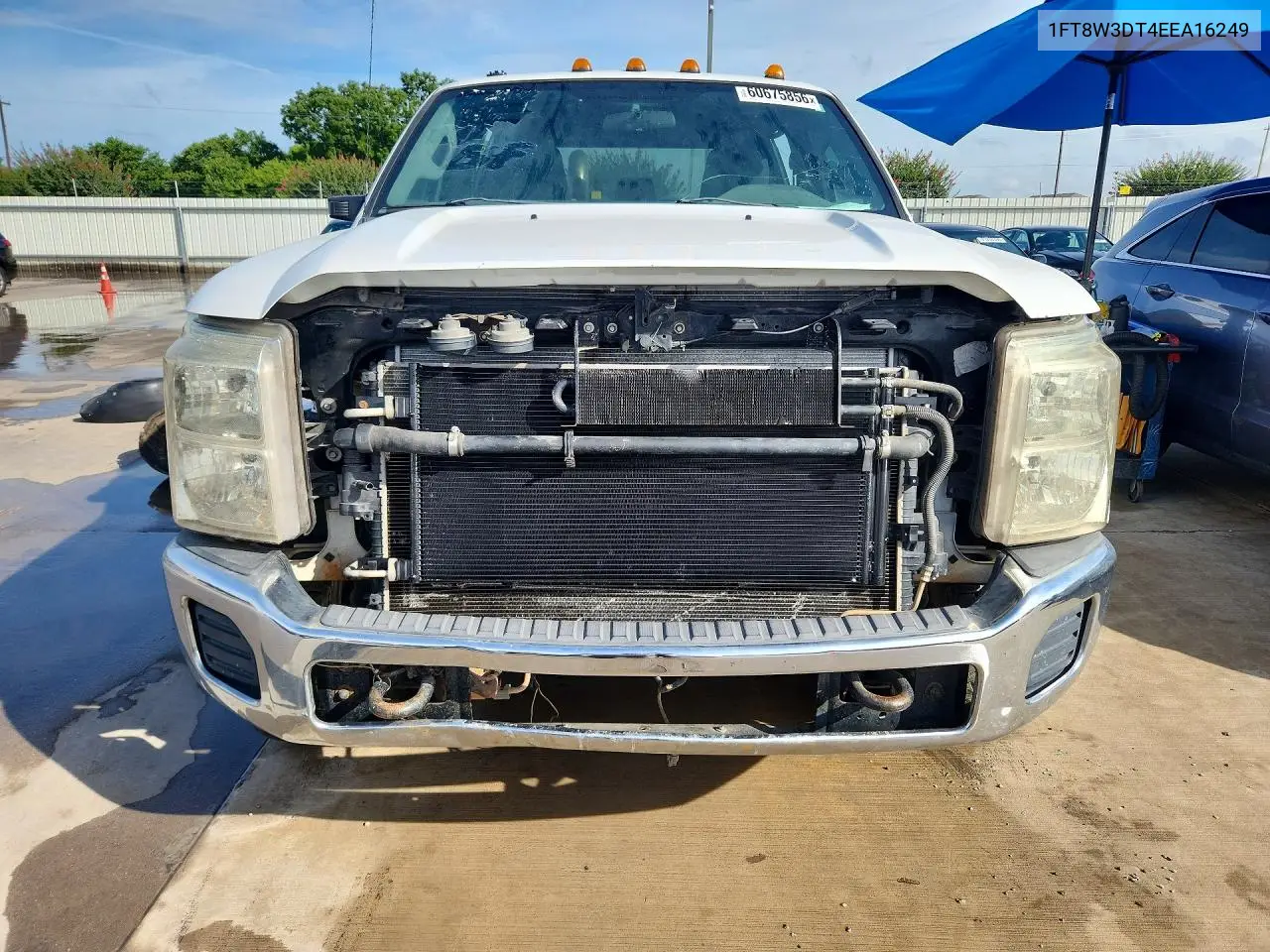 2014 Ford F350 Super Duty VIN: 1FT8W3DT4EEA16249 Lot: 60675856
