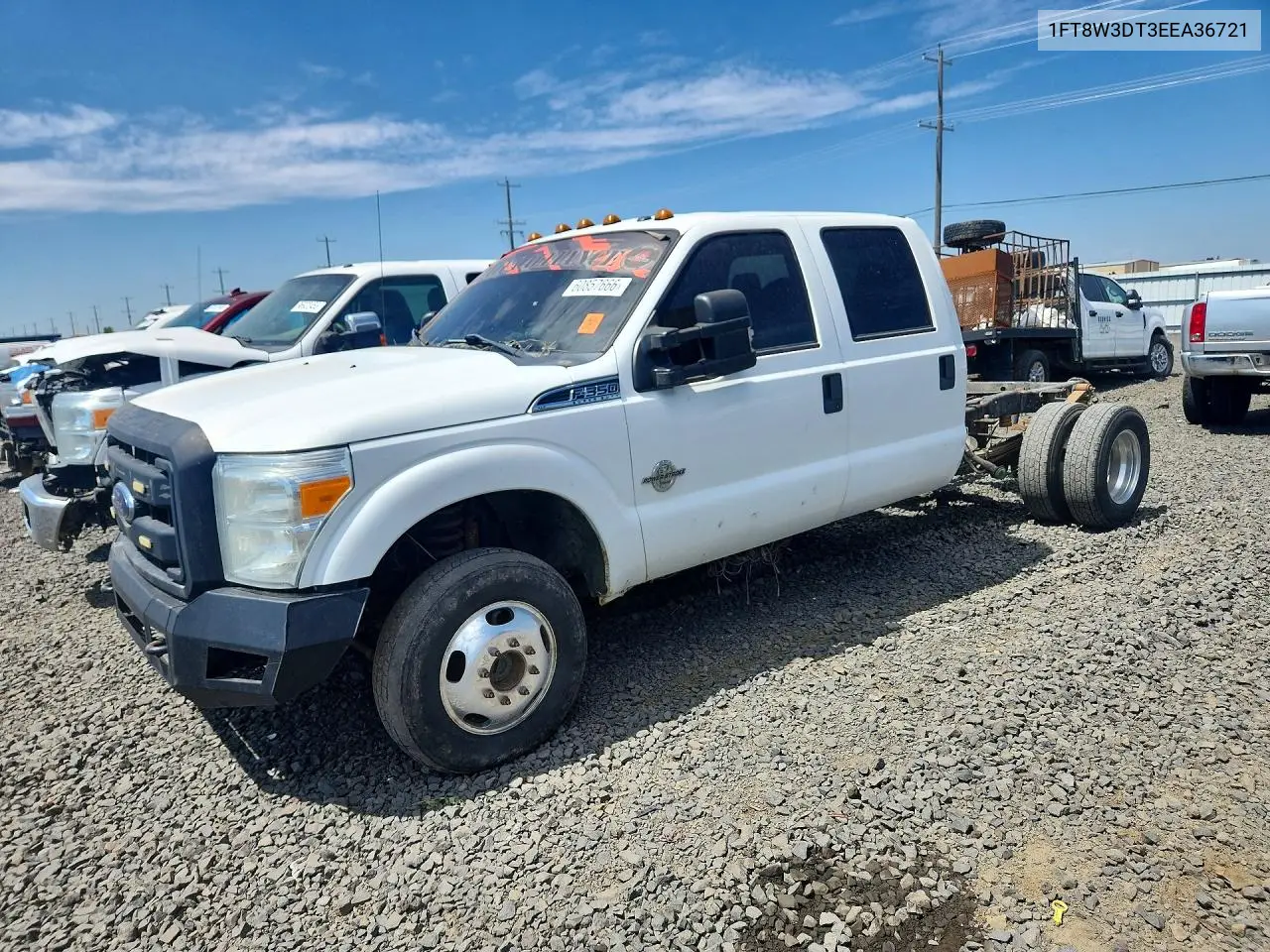 2014 Ford F350 Super Duty VIN: 1FT8W3DT3EEA36721 Lot: 60857666