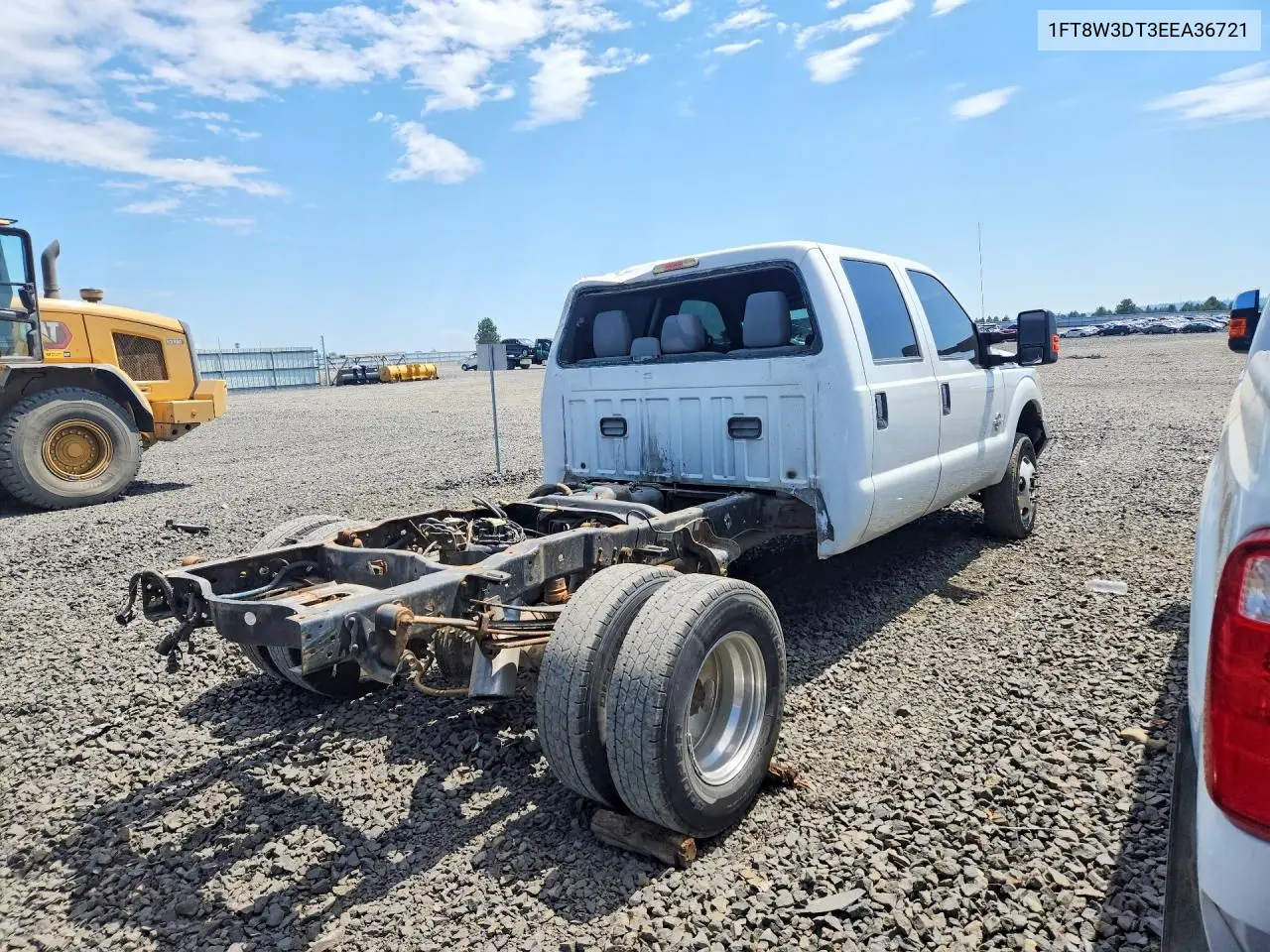 2014 Ford F350 Super Duty VIN: 1FT8W3DT3EEA36721 Lot: 60857666