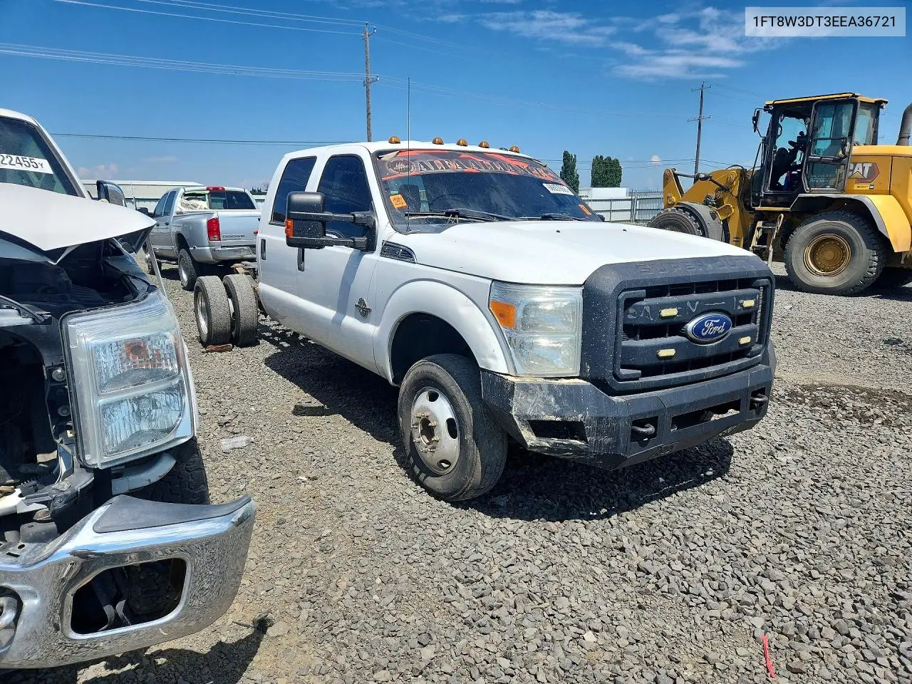 2014 Ford F350 Super Duty VIN: 1FT8W3DT3EEA36721 Lot: 60857666