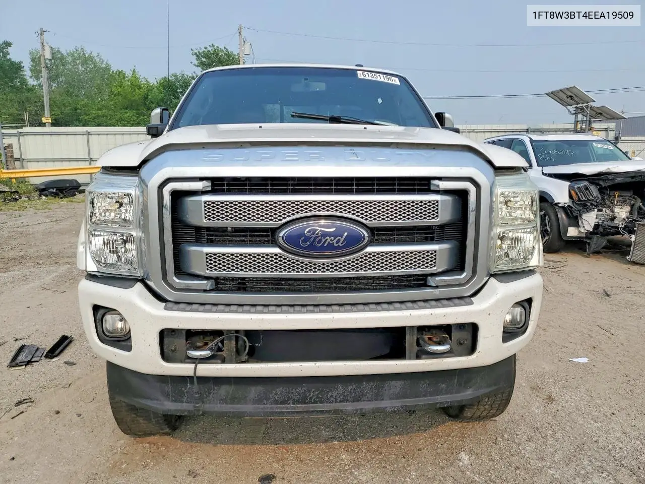 2014 Ford F350 Super Duty VIN: 1FT8W3BT4EEA19509 Lot: 61351196
