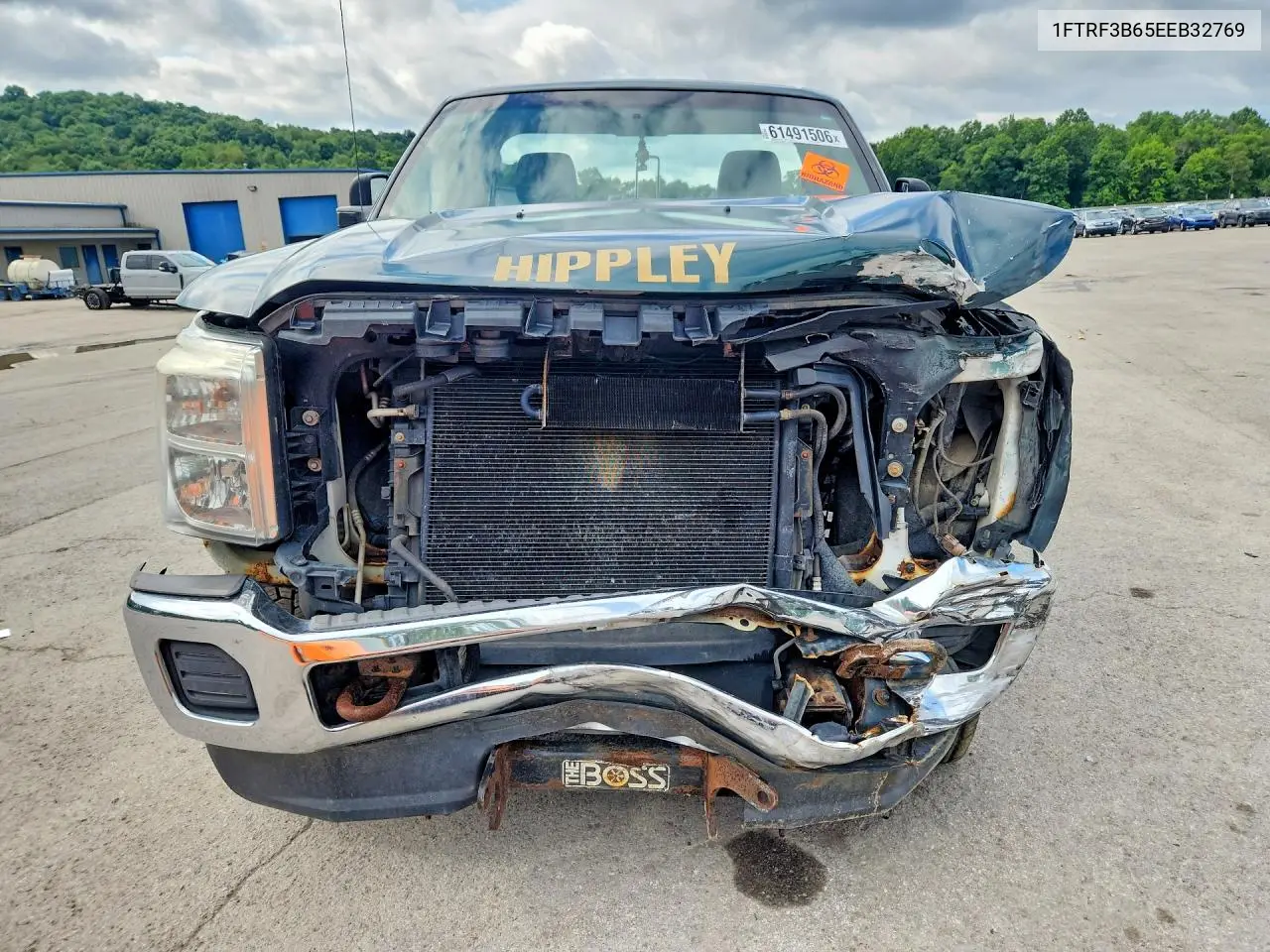 2014 Ford F350 Super Duty VIN: 1FTRF3B65EEB32769 Lot: 61491506