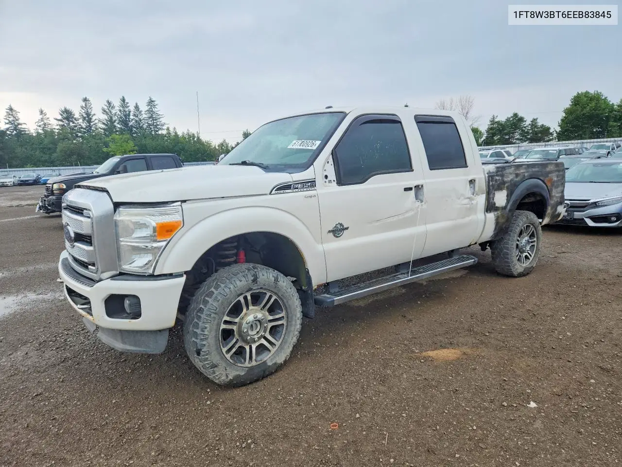 2014 Ford F350 Super Duty VIN: 1FT8W3BT6EEB83845 Lot: 61700926