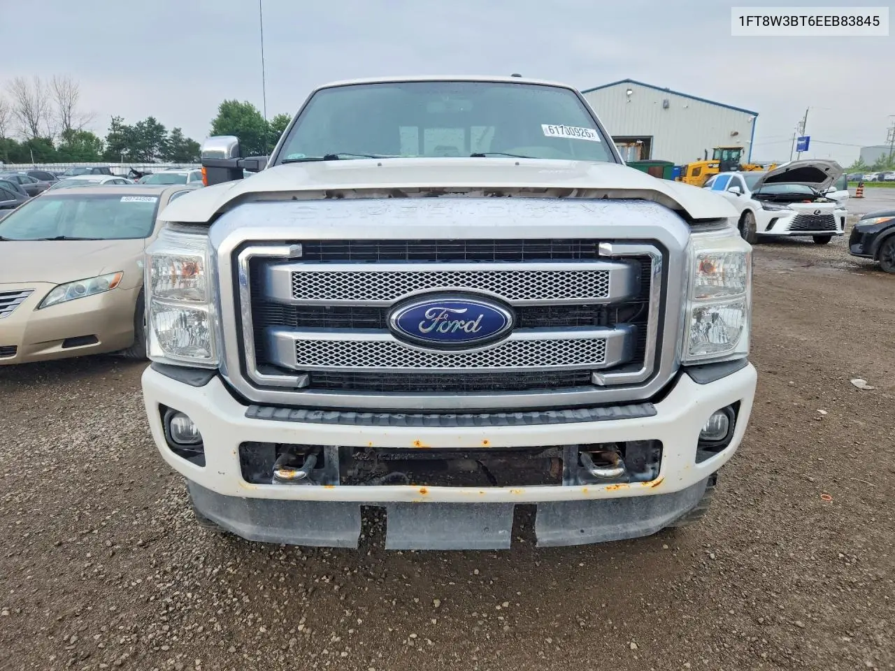 2014 Ford F350 Super Duty VIN: 1FT8W3BT6EEB83845 Lot: 61700926