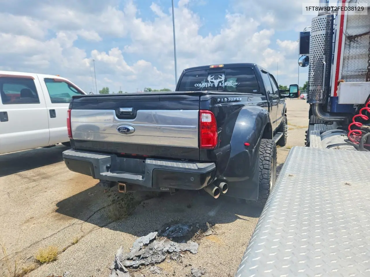 2015 Ford F350 Super Duty VIN: 1FT8W3DT2FED38129 Lot: 60797966
