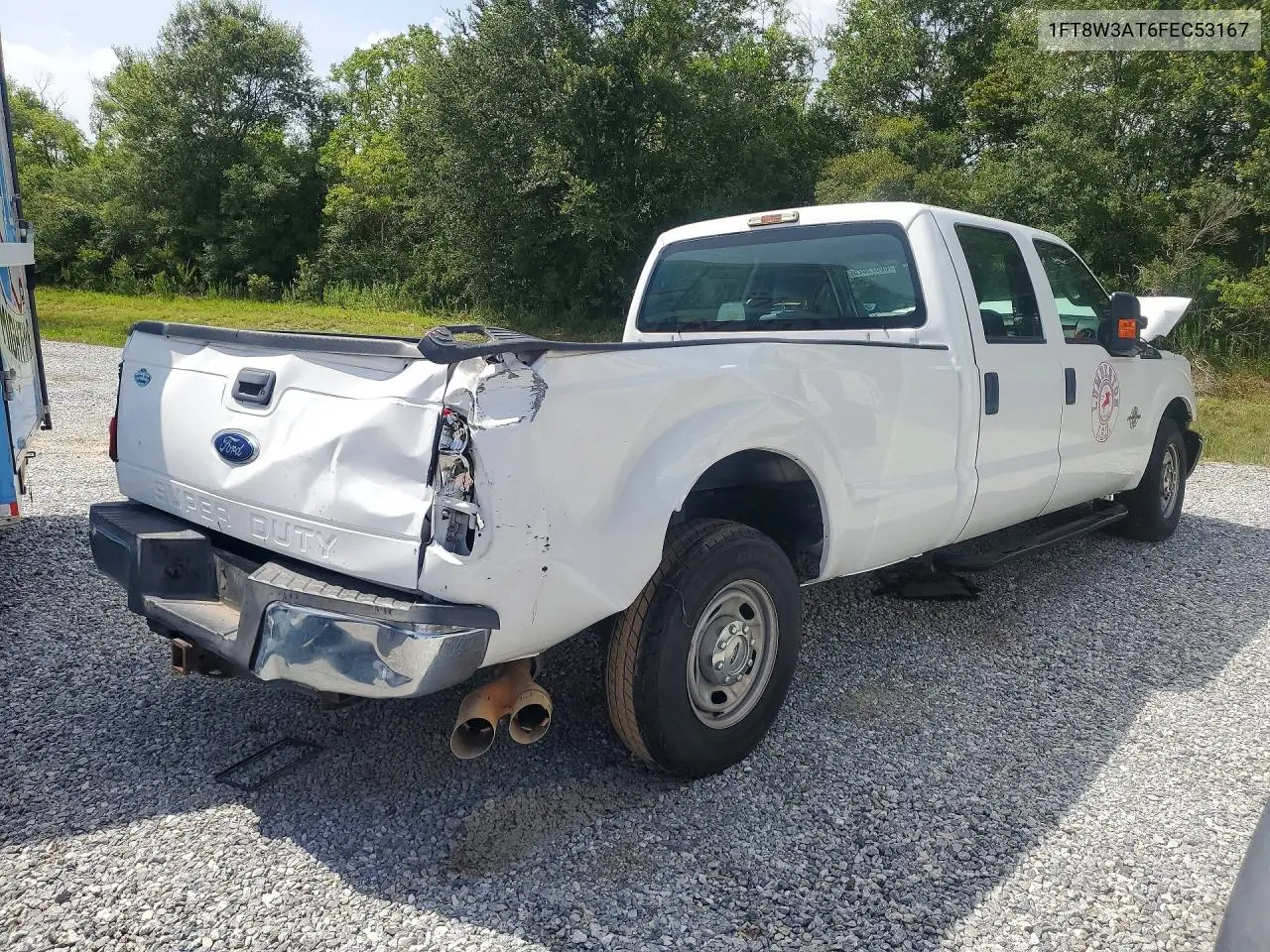 2015 Ford F350 Super Duty VIN: 1FT8W3AT6FEC53167 Lot: 60873026