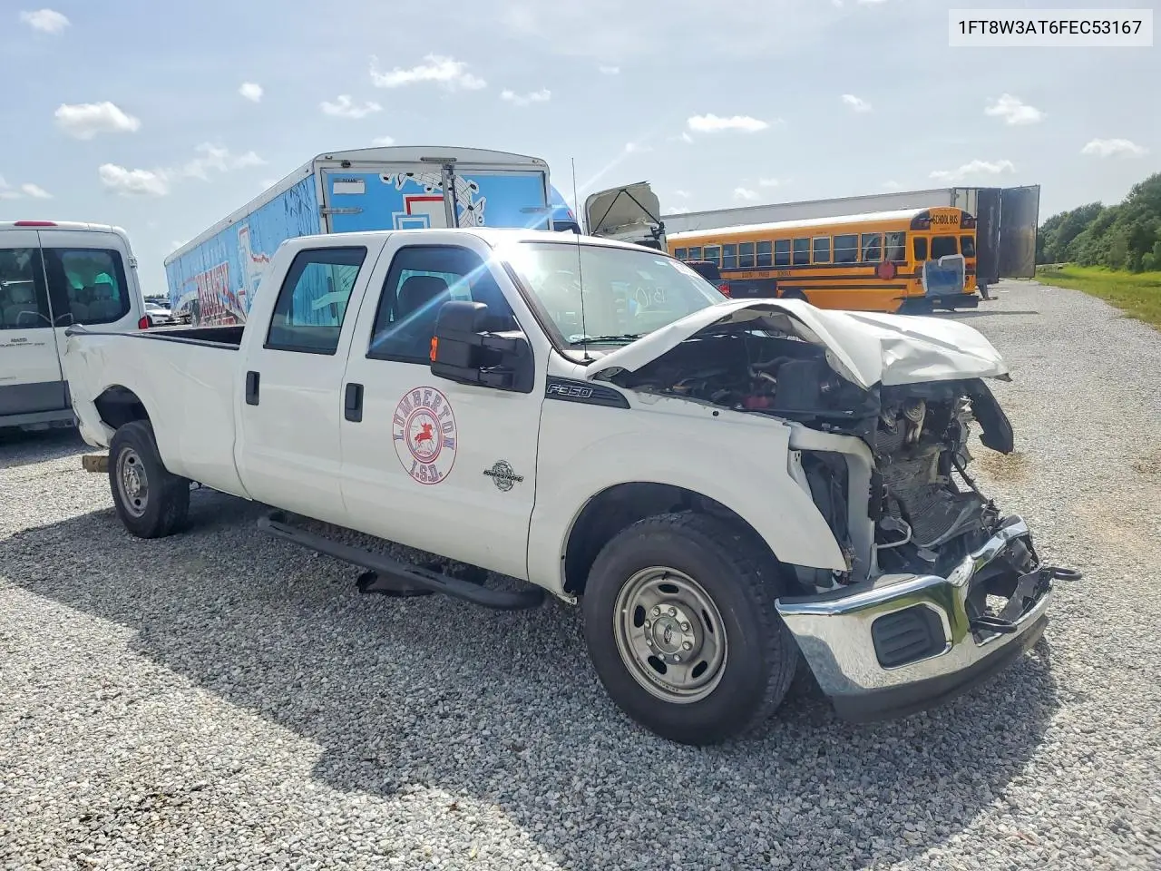 2015 Ford F350 Super Duty VIN: 1FT8W3AT6FEC53167 Lot: 60873026