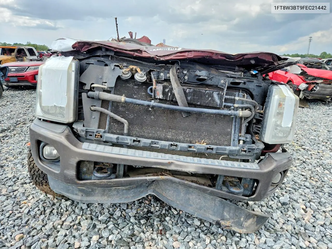 2015 Ford F350 Super Duty VIN: 1FT8W3BT9FEC21442 Lot: 61189036