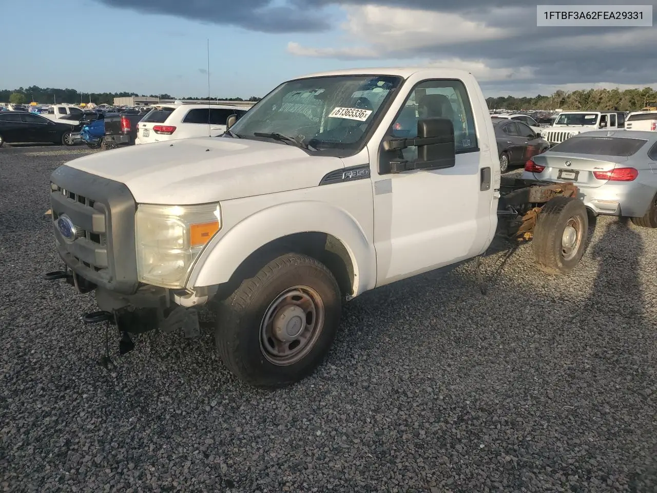 2015 Ford F350 Super Duty VIN: 1FTBF3A62FEA29331 Lot: 61365336