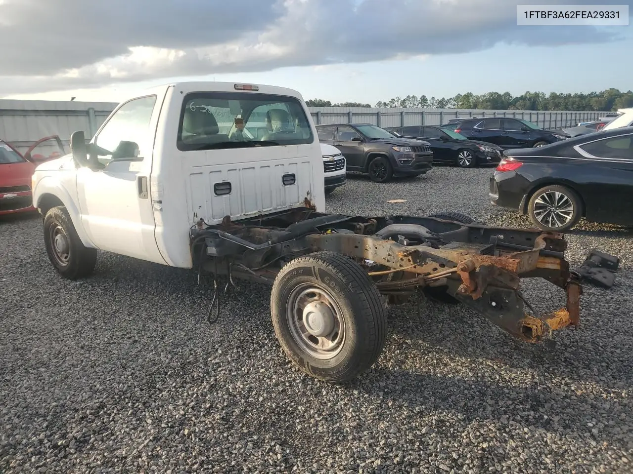 2015 Ford F350 Super Duty VIN: 1FTBF3A62FEA29331 Lot: 61365336