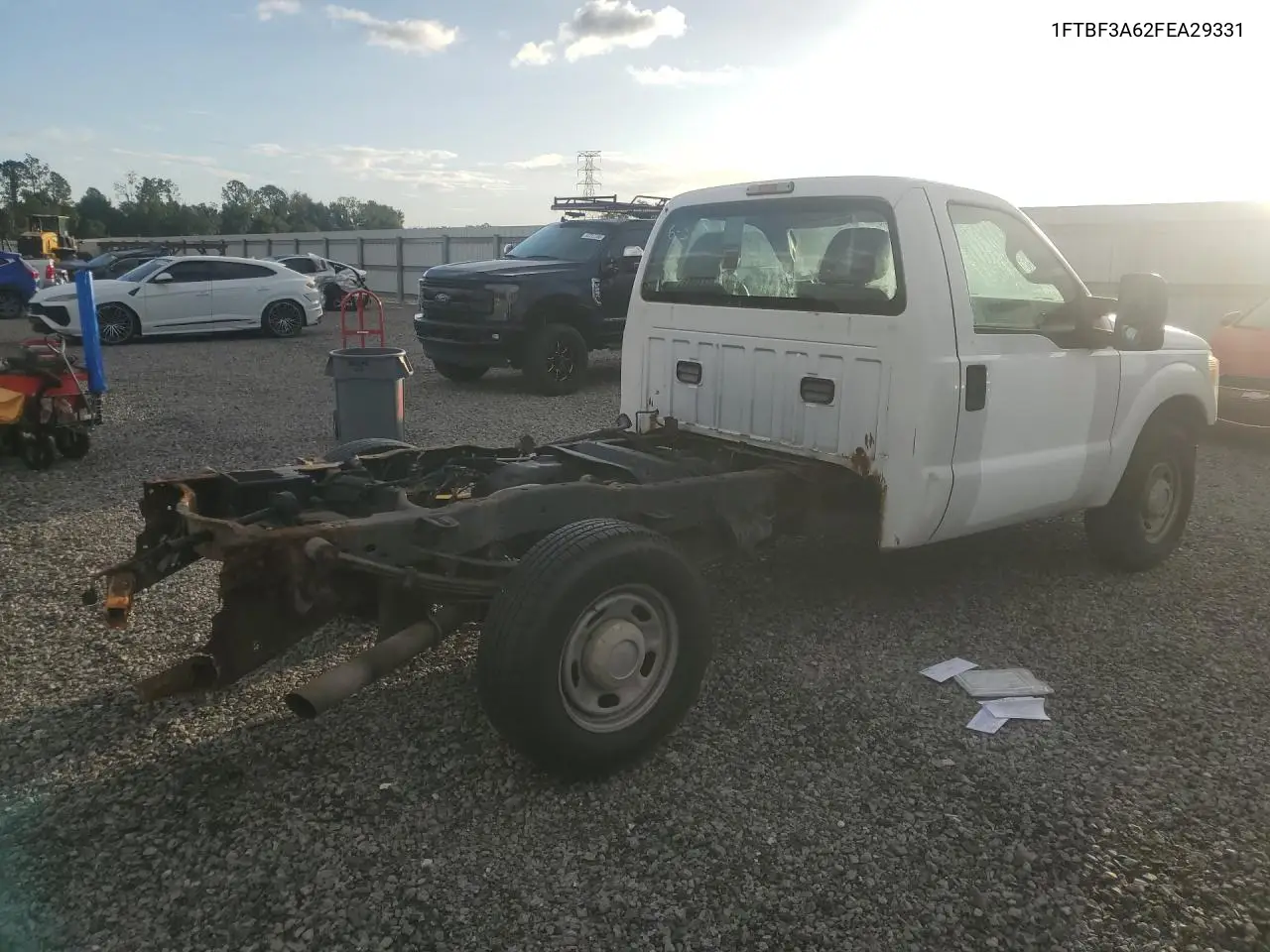 2015 Ford F350 Super Duty VIN: 1FTBF3A62FEA29331 Lot: 61365336